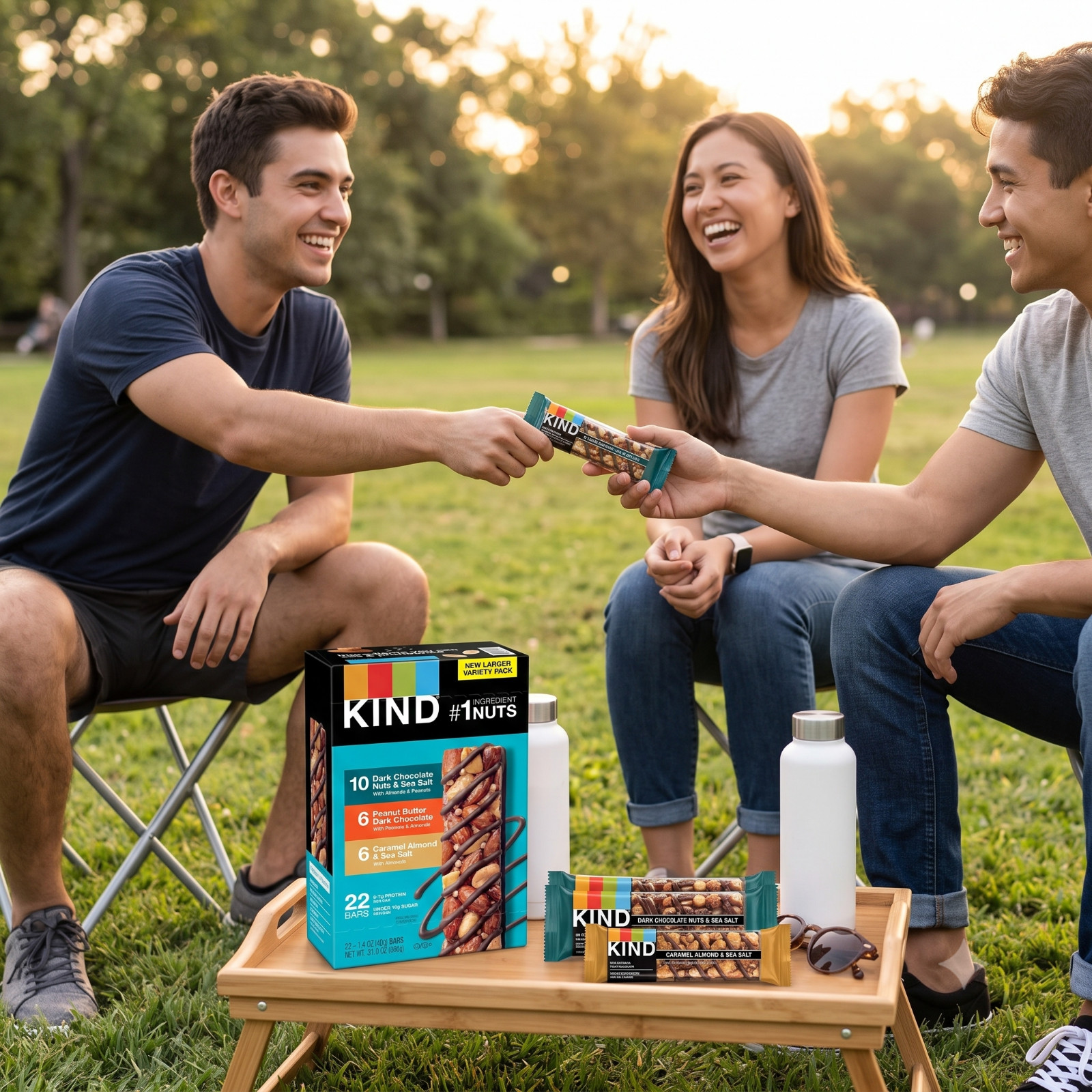 4 Pack KIND Nut Bar, Variety Pack, 1.4 oz, 22-count