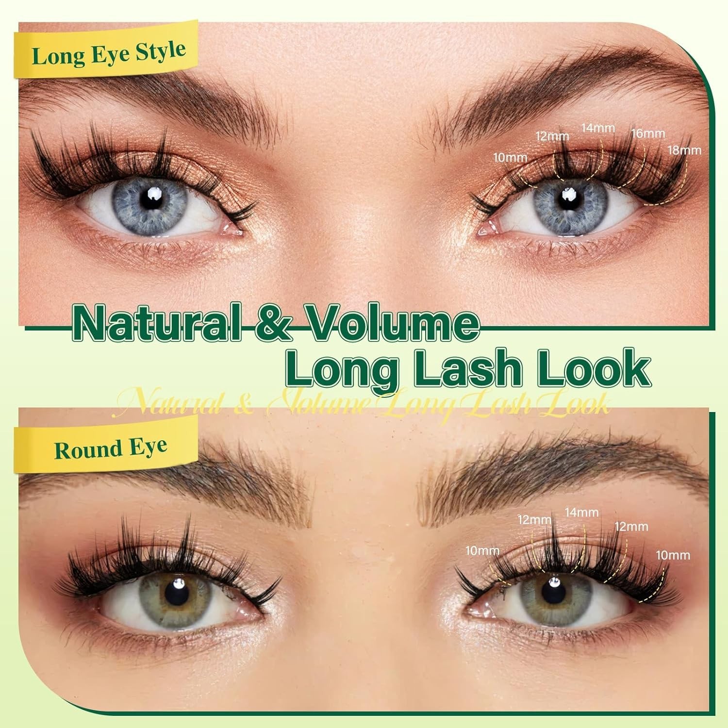 Lash Clusters Spiky 120pcs Manga Volume Eyelash Clusters D Curl Thin Band Las…