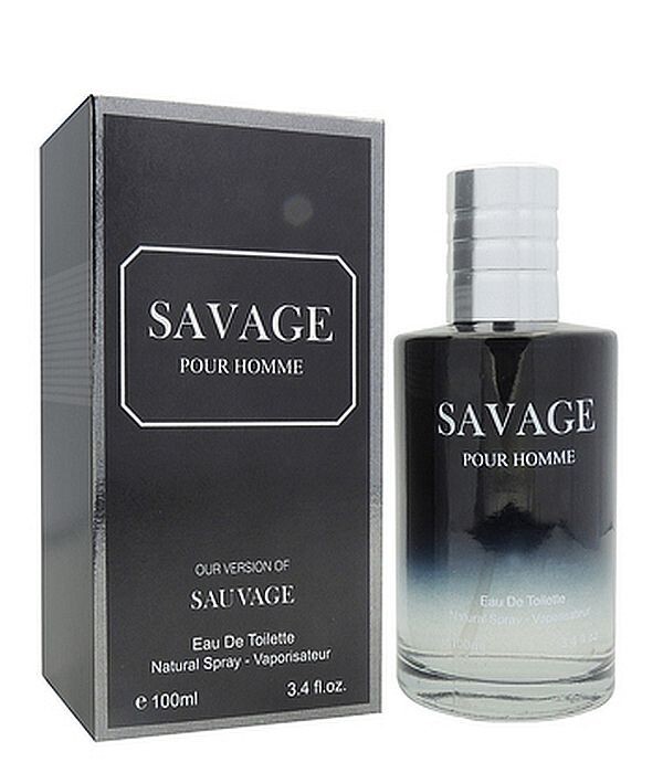 SAVAGE POUR HOMME for MEN designer 3.4 oz EDP cologne spray