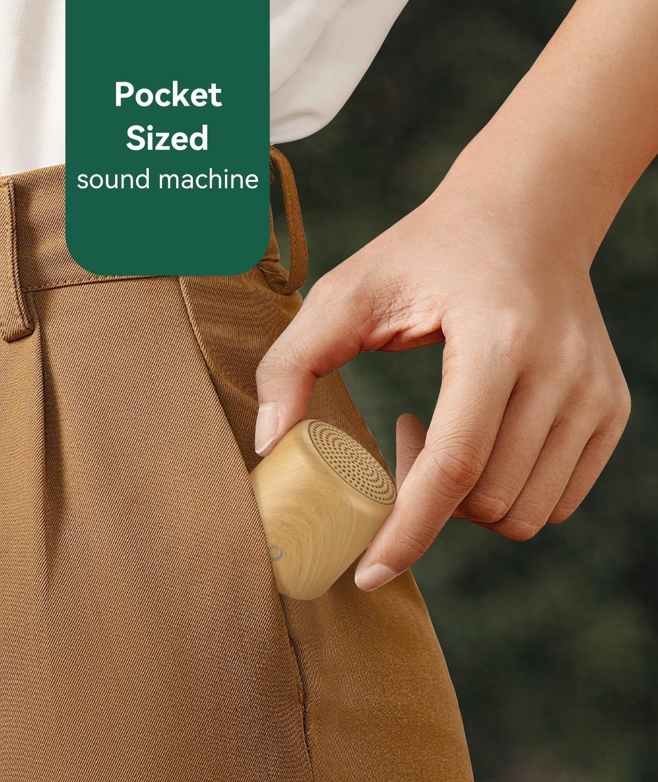 Portable Sound Machine – Travel White Noise Machine for Adults & Baby, 16 Rel…