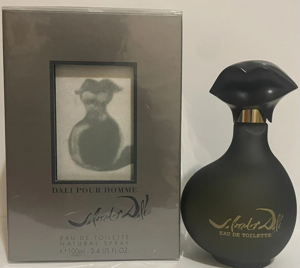 Dali Pour Homme By Salvadore Dali 3.4oz -100 ml Edt Spray New . Vintage.