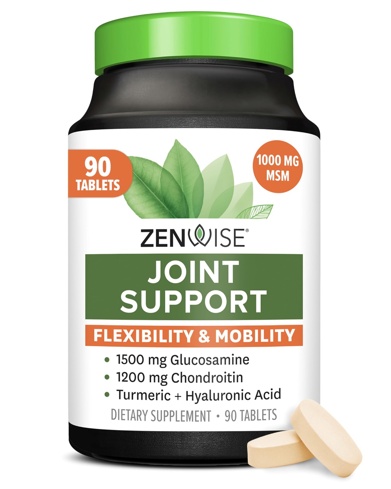Zenwise Health Joint Support Supplement 90 Count (Pack of 1),