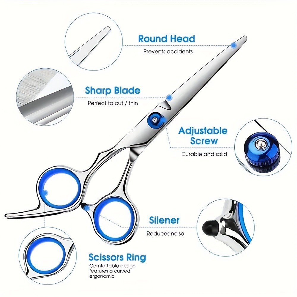 professional salon hair cutting Thinning Scissors Barber Shears Hairdressing Set