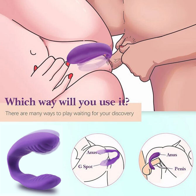Sex Toys For Women Rechargeable G-spot Clit Vibrator Dildo Massager Adult Couple