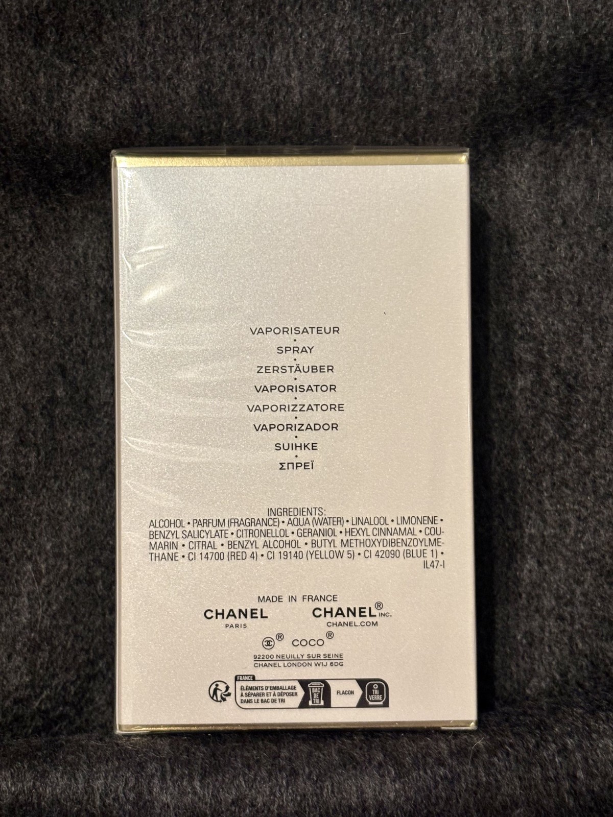 Chanel COCO MADEMOISELLE Eau De Parfum. 3.4 oz/100 ml.