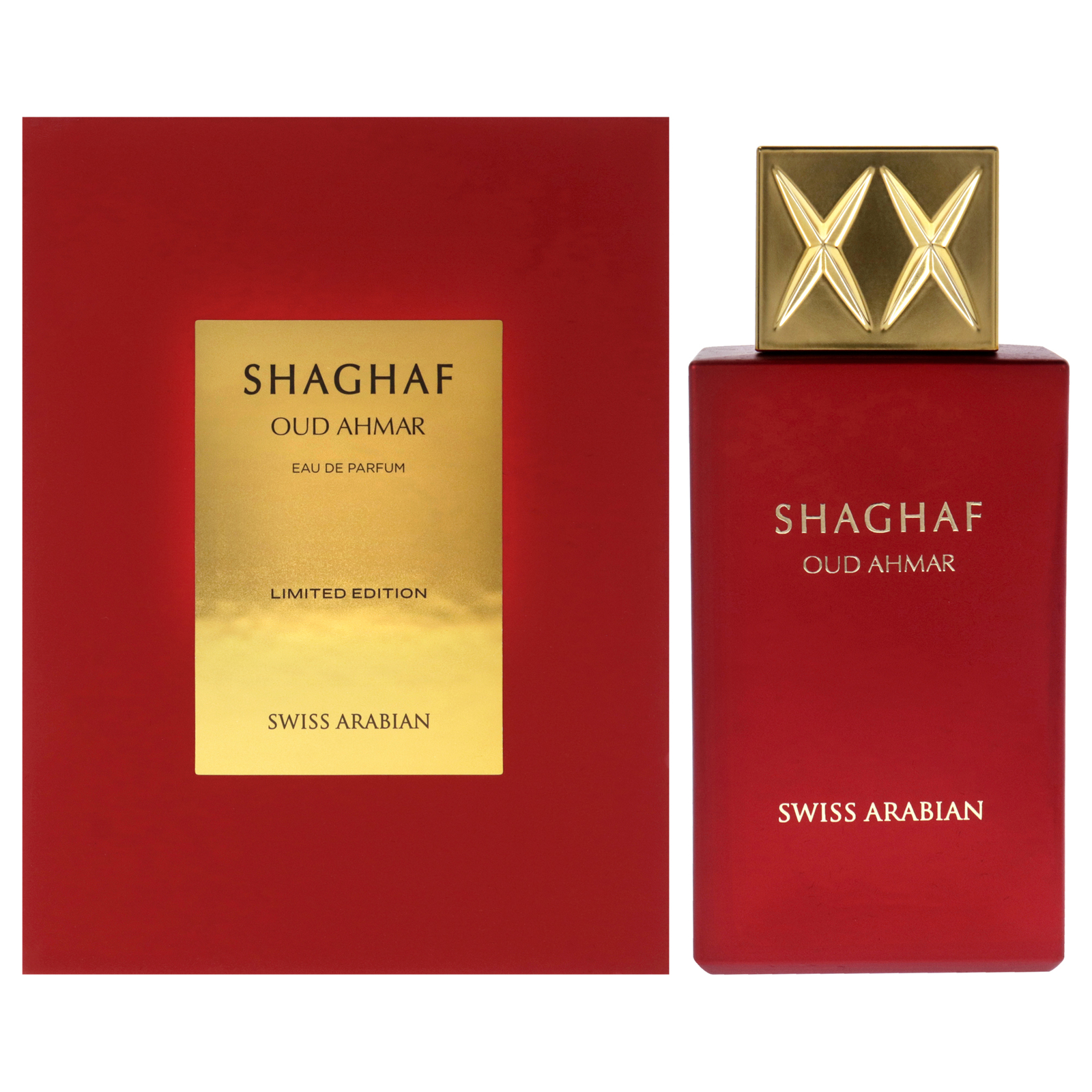 Shaghaf Oud Ahmar by Swiss Arabian – Unisex Perfume – 2.5 oz EDP Spray