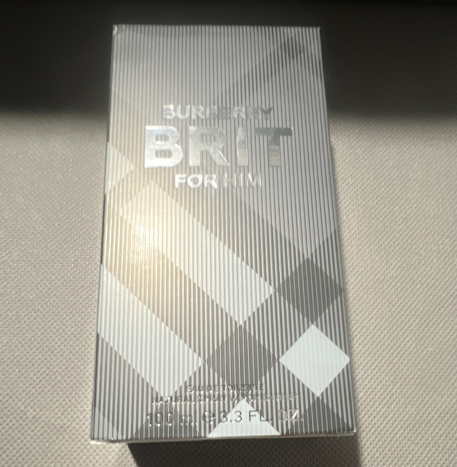 Burberry Brit for Him Eau de Toilette Spray Regular Size 100 mL / 3.3 fl oz