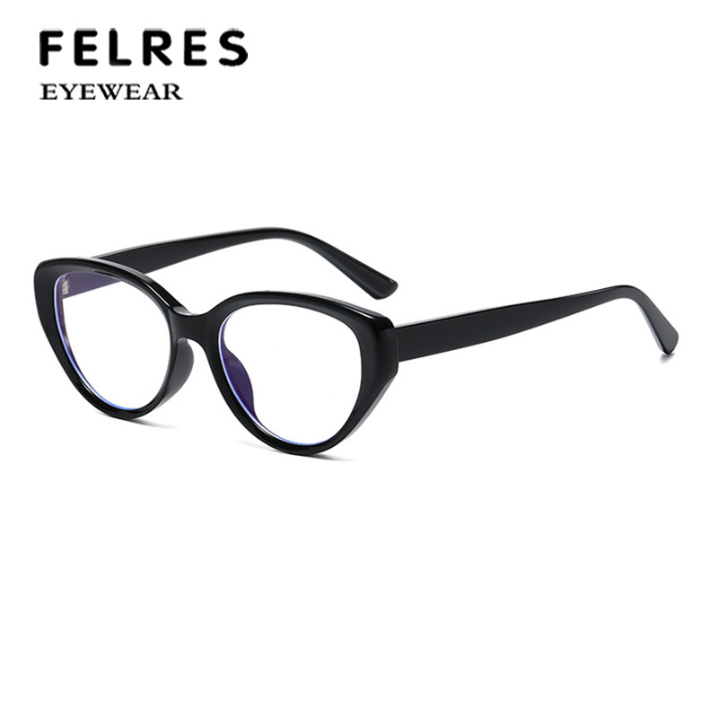 146mm Large Frame Reading Glasses Men Women Cat Eye Blue Light Blocking Glasses