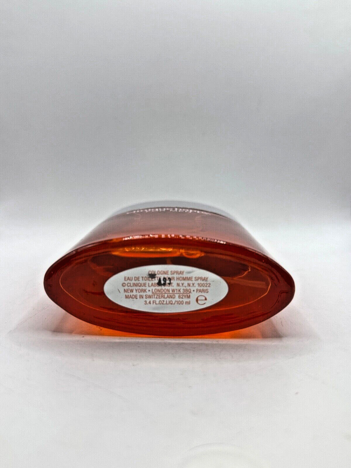 CLINIQUE HAPPY FOR MEN 100ML EDT SPRAY CODE-A93 13 255 (NEW WITH BOX)