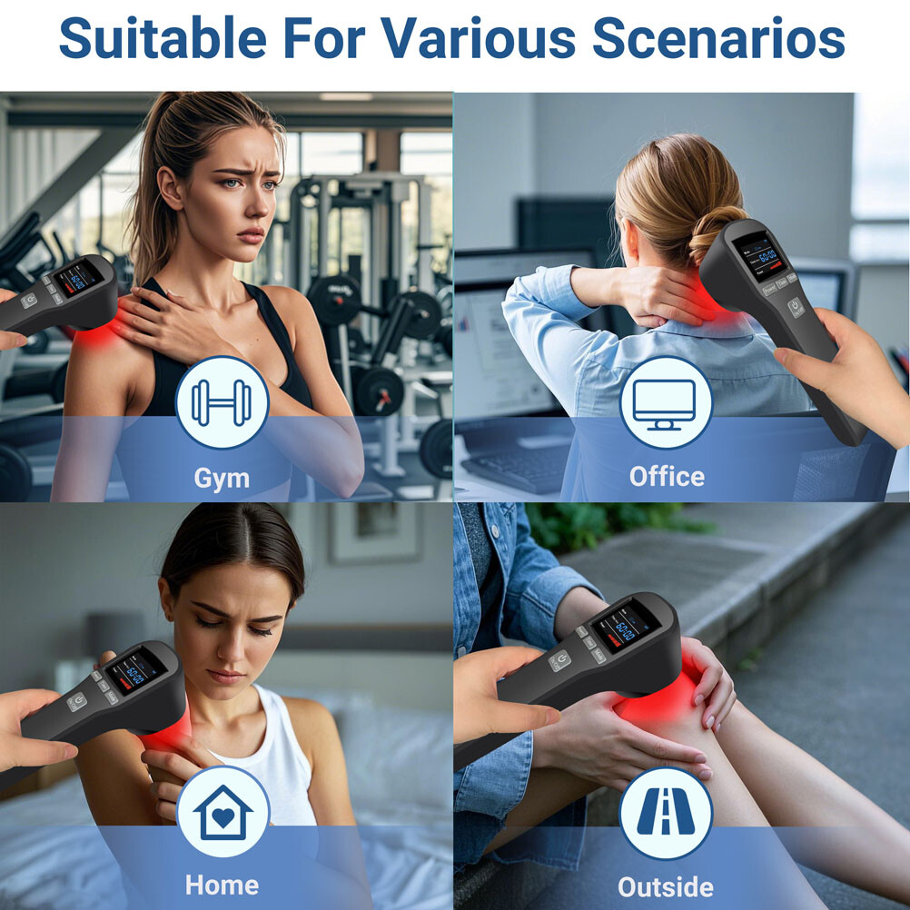 Medical Grade Cold Laser Therapy LLLT Device 20 Diodes NIR Light For Pain Relief