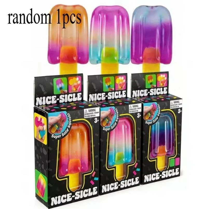 NeeDoh Nice-Sicle Ice Cream Squishy Toy – Viral Sensory Stress Ball