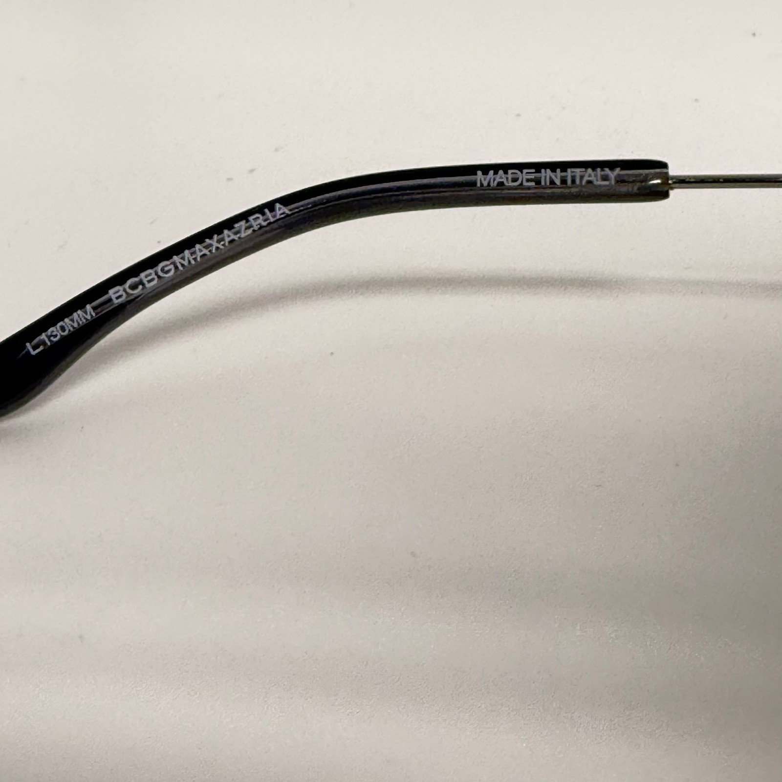 BCBGMAXAZRIA Eyeglasses CV-EL-LIRA Black Laminate Petite Fit 48-15-130 Italy
