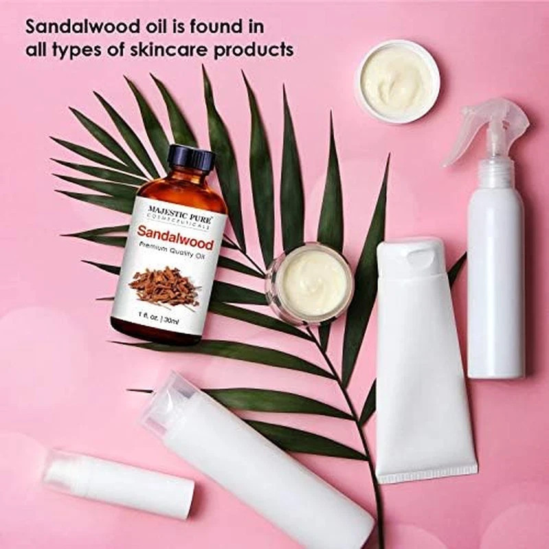 MAJESTIC PURE Sandalwood Essential Oil | 100% Pure and Natural Sandalwood Oil |