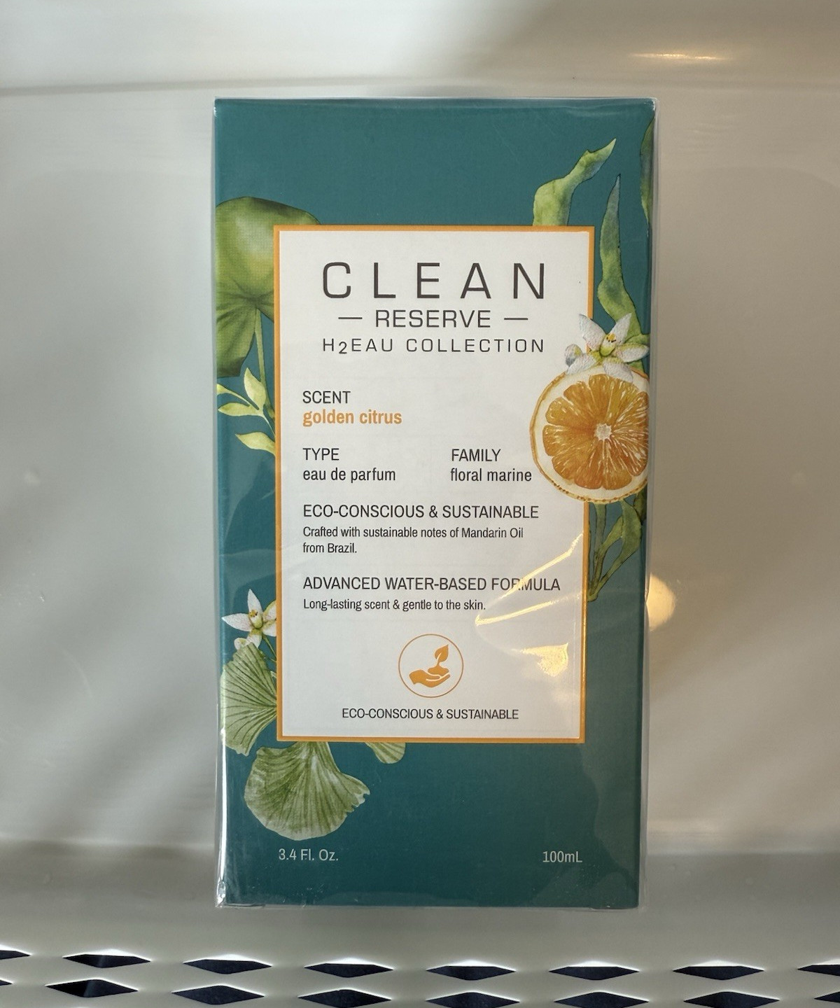 CLEAN Reserve H2EAU Golden Citrus Eau de Parfum Spray 3.4 fl oz Vegan ($110)