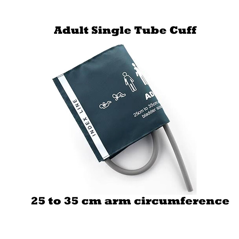Adult Blood Pressure Cuff Single-tube for Patient Monitor 25-35cm circumference