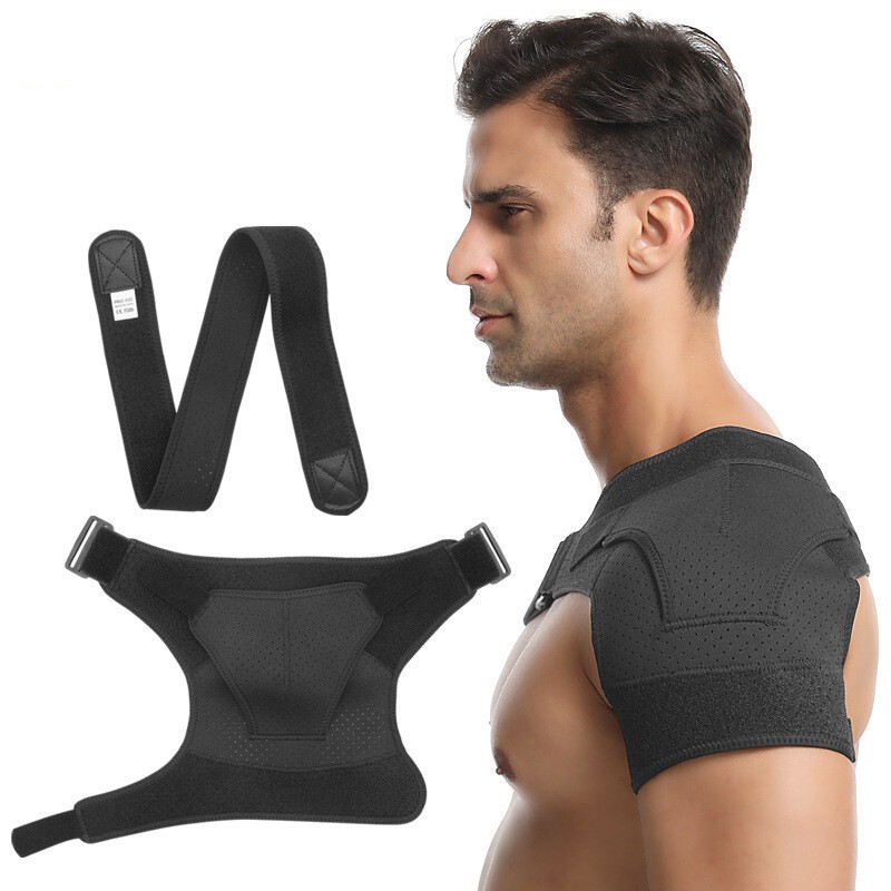 Adjustable Shoulder Support Compression Neoprene Strap Pain Injury Relief