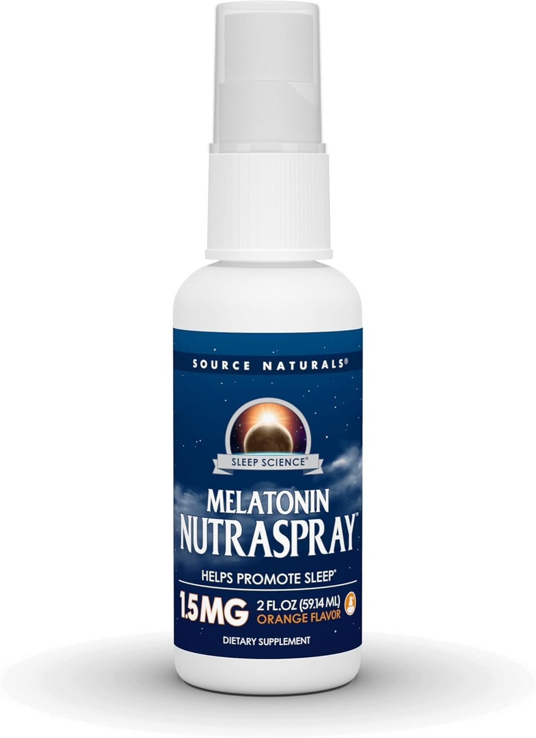 Source Naturals Melatonin Orange Flavored NutraSpray 1.5 mg – 2 Fluid oz