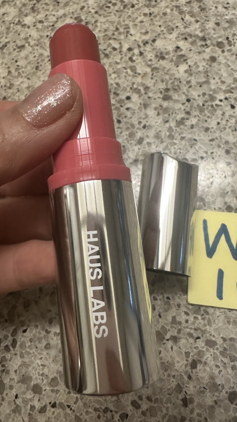 HAUS Lady Gaga Color Fuse Glassy Blush Balm GLASSY ROSETTE .18oz/5g FULL SZ $34