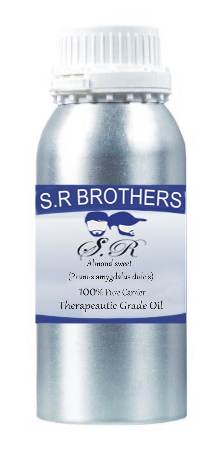 S.R.Brothers Almond Sweet Prunus Dulcis 100% Pure & Natural Carrier Oil