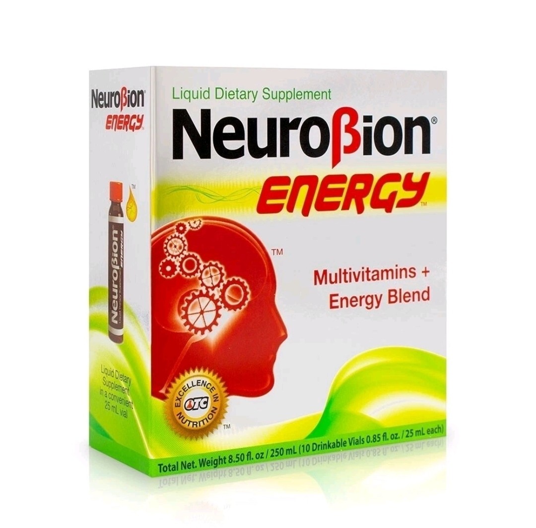 NEUROBION – ENERGY – LIQUID DIETARY SUPPLEMENT – 10 VIALS