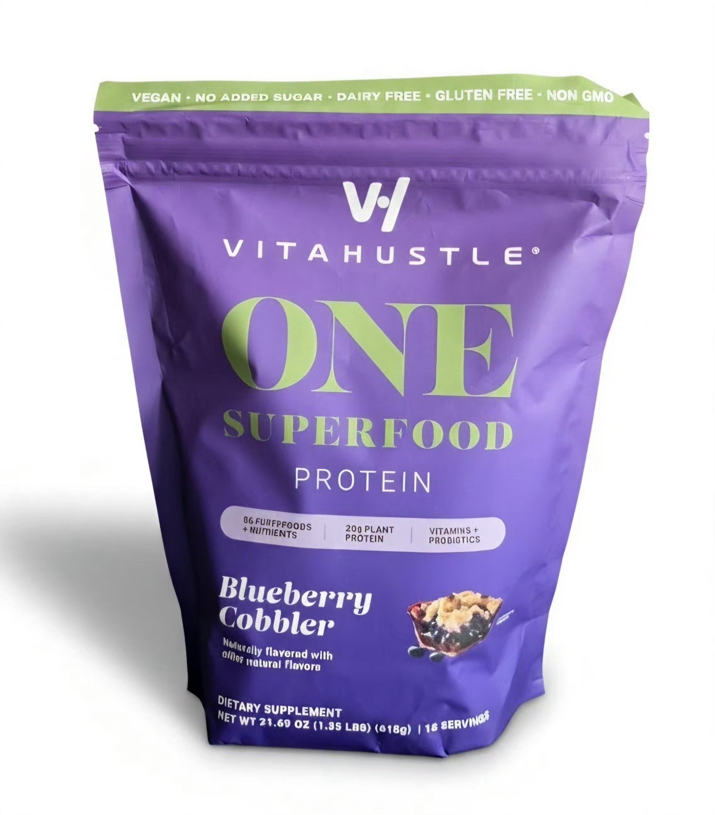Vita hustle one SuperFood Protein Blueberry