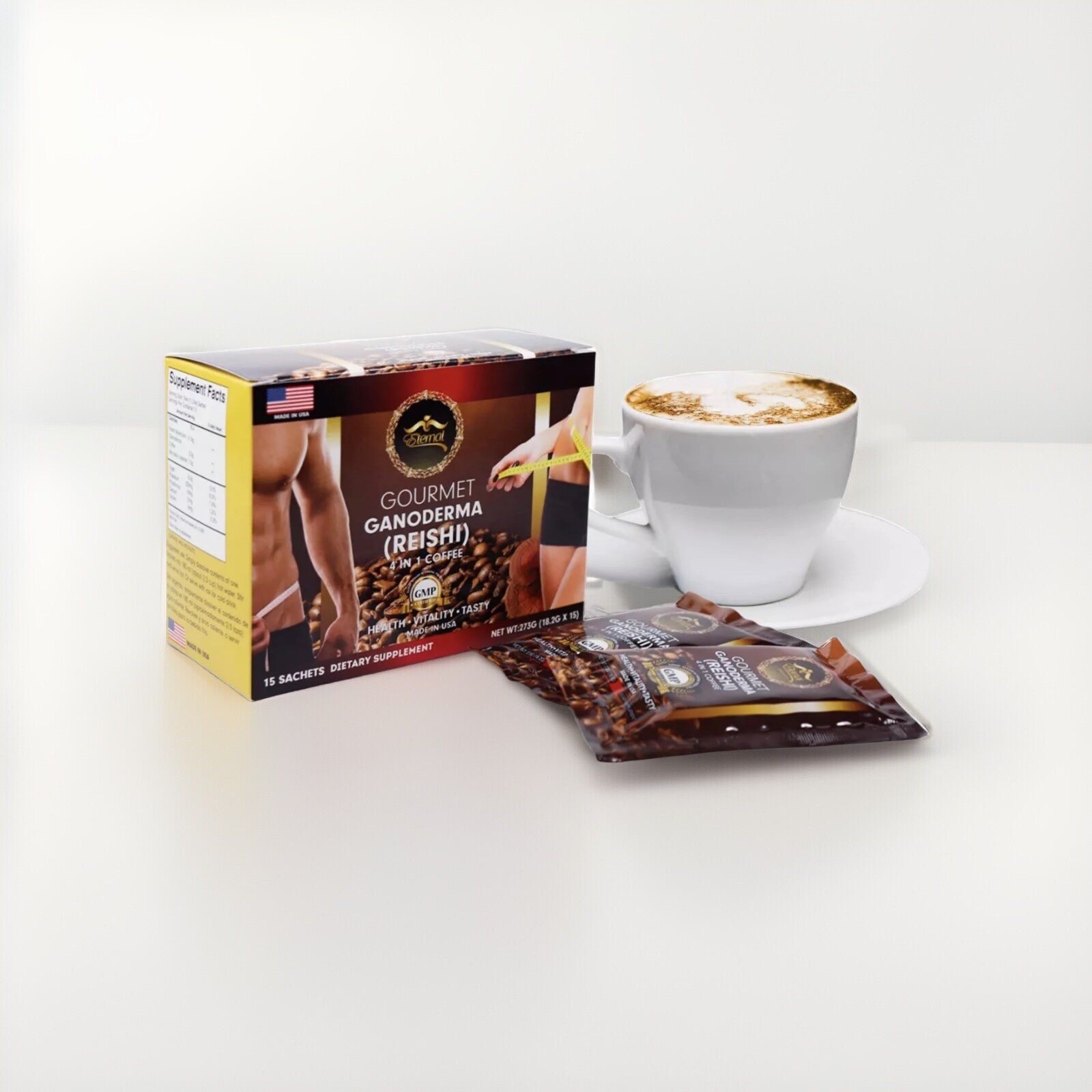 Eternal Spirit Beauty Cafe con Ganoderma Reishi 4 En 1 🔥🔥🔥🔥🔥
