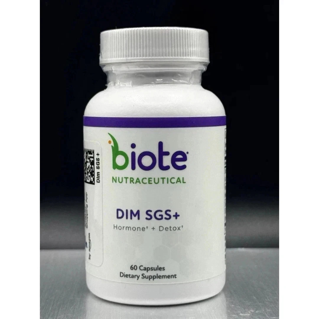 Biote DIM SGS Plus Hormone and Detox Support 60 Capsules New Sealed