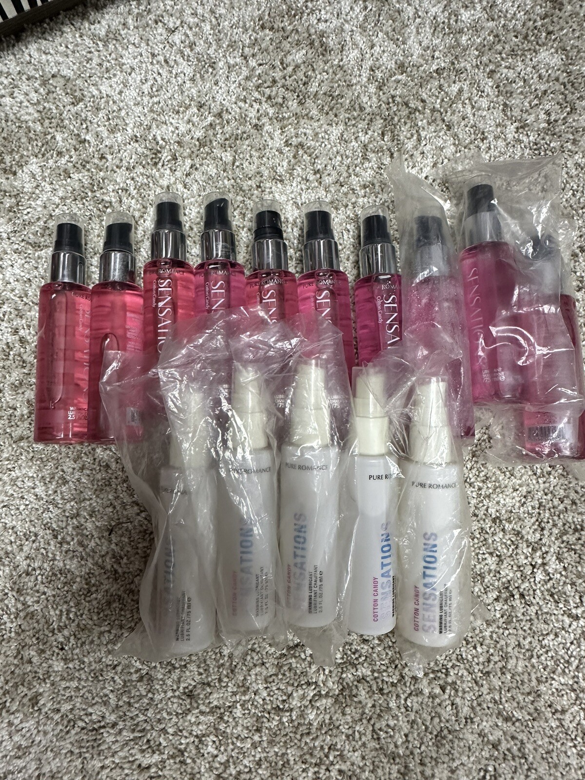 Pure Romance NEW Sensations Warming Lickable Lube Cotton Candy + 3 FREE Gifts!