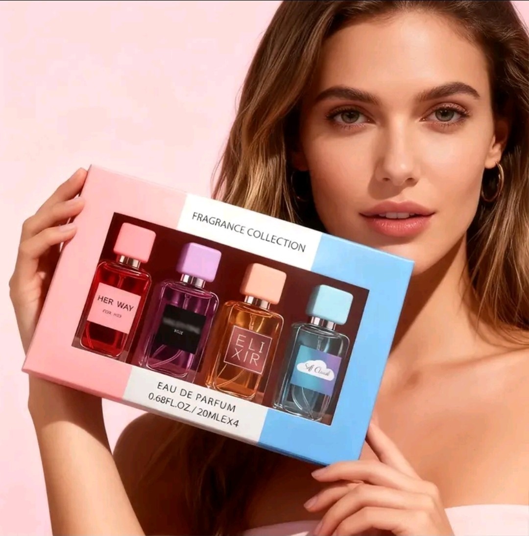 Fragrance Collection Eau de Parfum Spray Gift Set 4-Pc 20ml each for Women