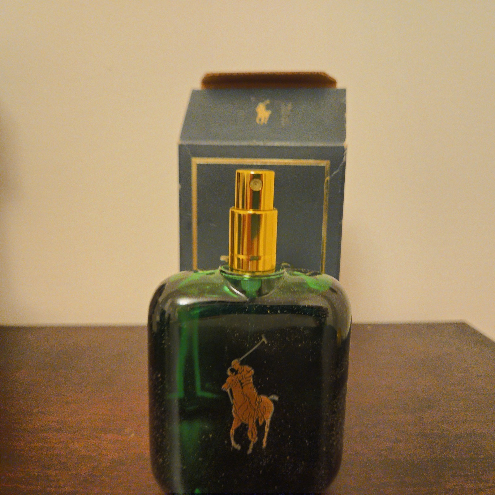 Vintage 1995 NIB Cosmair Ralph Lauren Polo Green EdT Spray 118 Ml /4 Fl Oz *READ