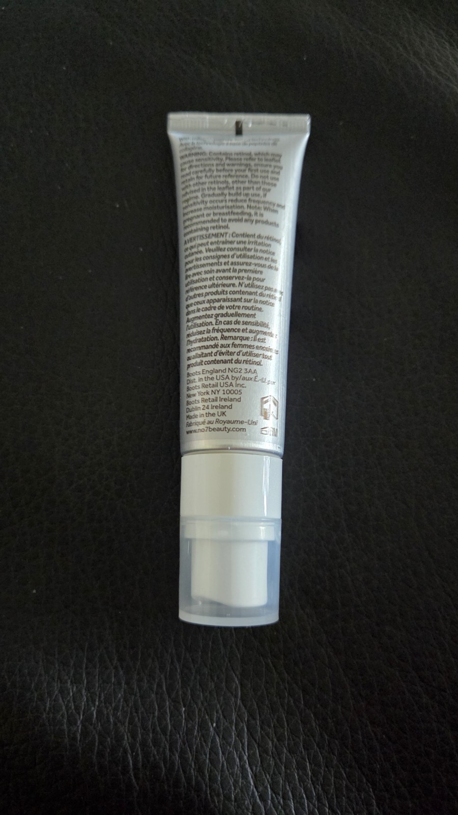 No7 Pure Retinol 0.3% Retinol Night Concentrate, 1.0 oz X lot of 4 Boxes