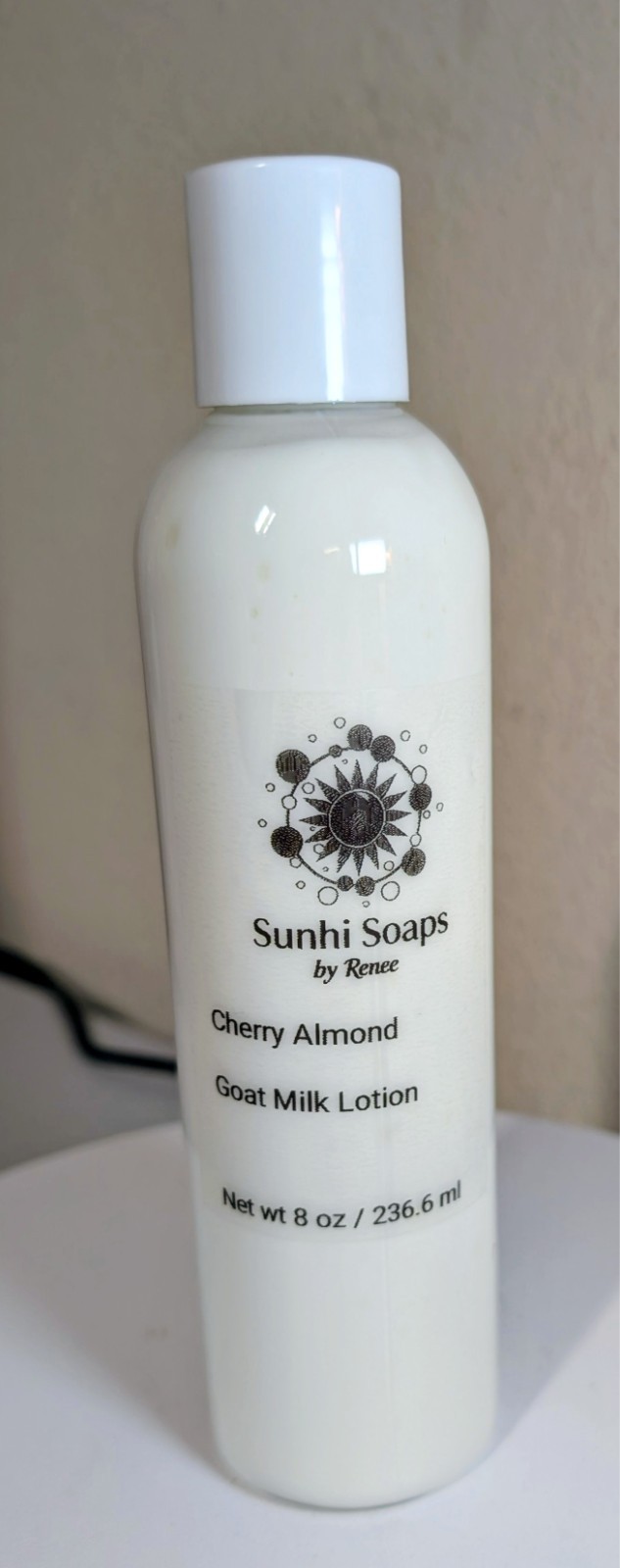 Cherry Almond Goat Milk Lotion Natural Moisturizing Body Hand Cream Dry Skin