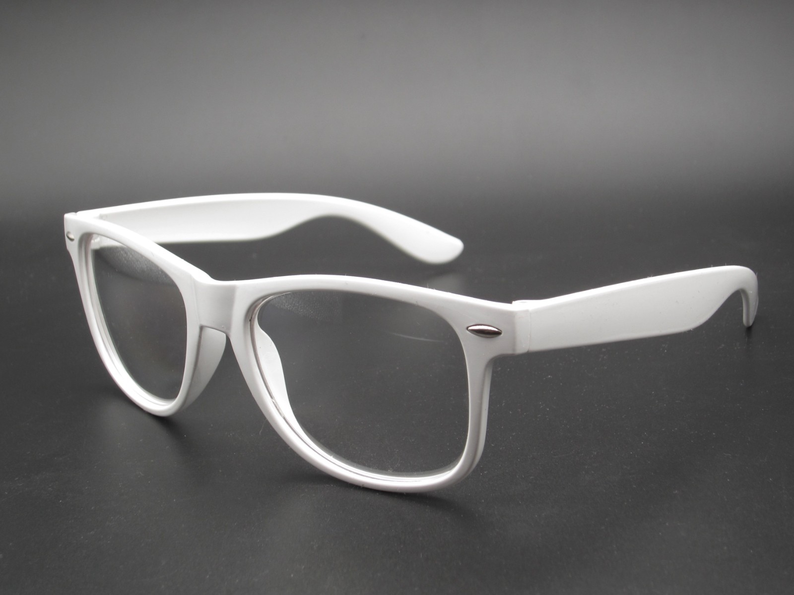 White Lightweight Eyeglasses Frame Men Women Fashion Square Eyewear Frame