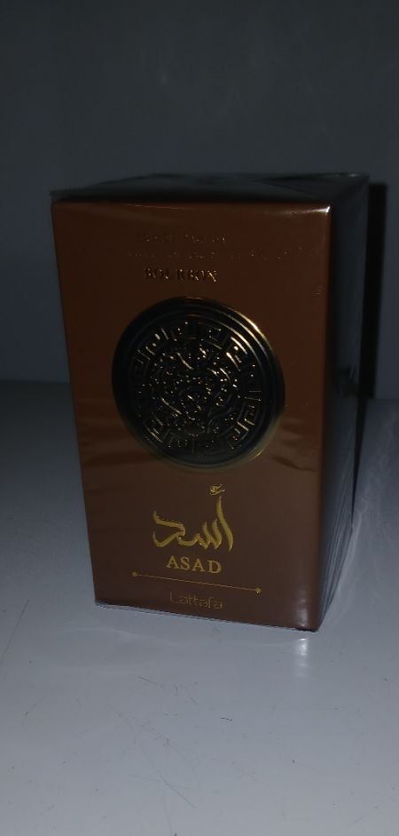 Asad Bourbon By Lattafa Perfume for Unisex EDP 3.3 / 3.4 Oz New in Box
