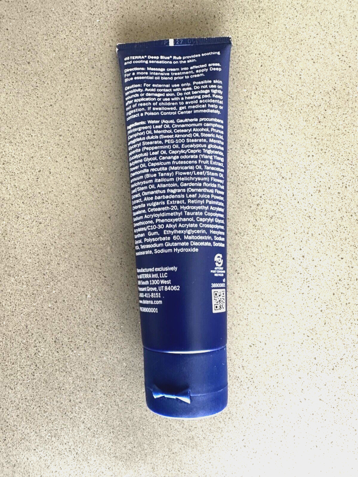Brand New *Authentic* doTERRA Deep Blue Rub 4 oz
