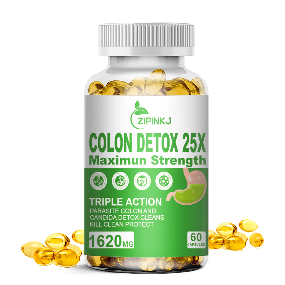 Parasite Cleanse DETOX Liver Colon Yeast Killer Pills All Natural detox candida