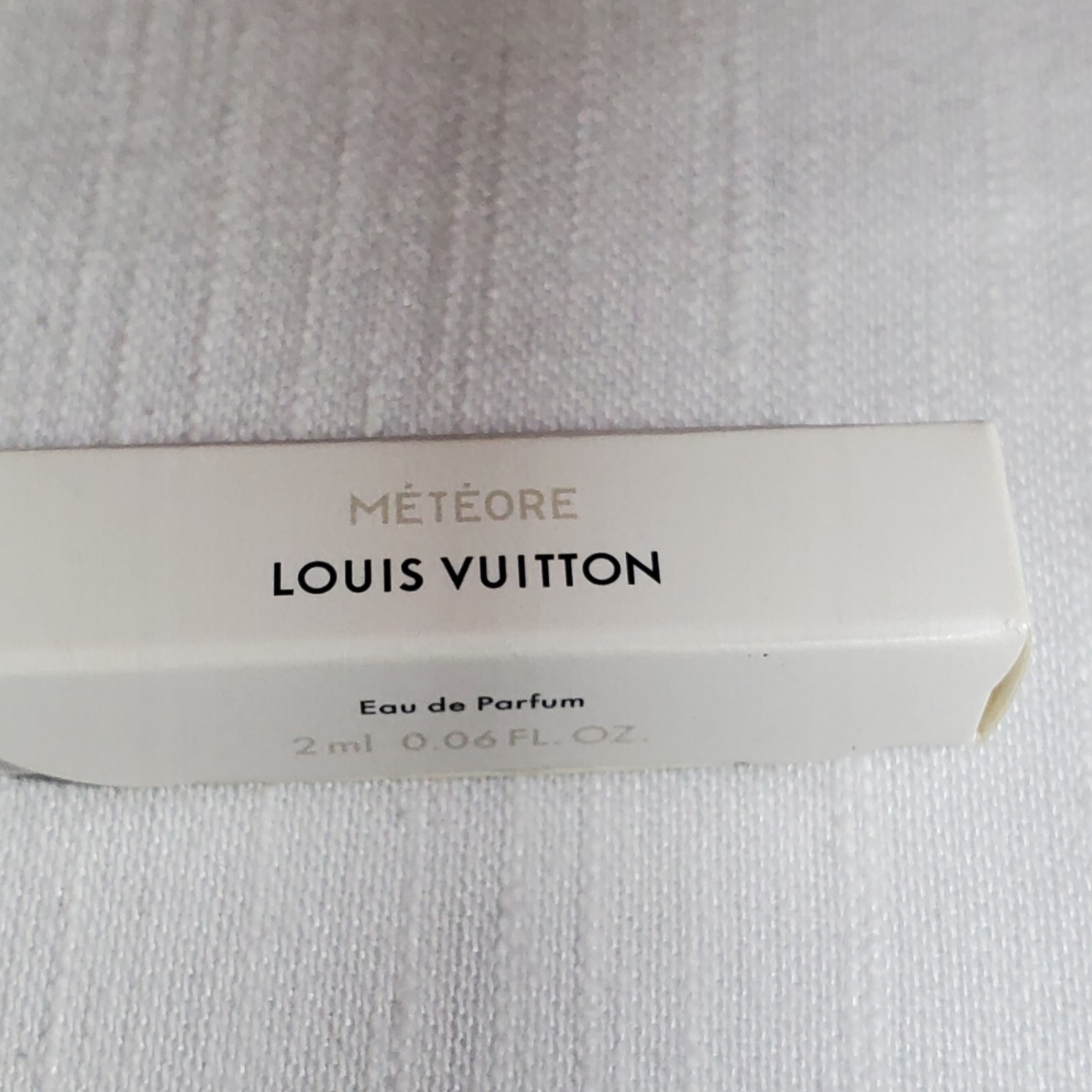 Louis Vuitton Météore fragrance sample vial