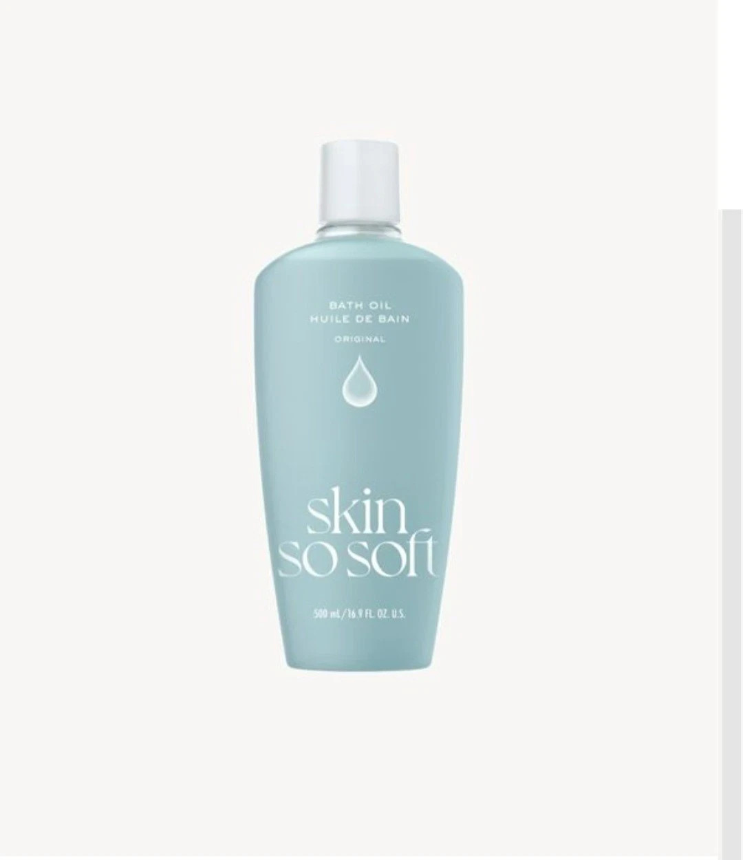 Avon Skin so Soft 16.9oz Original Bath Oil New Design FREE SHIPPING!!