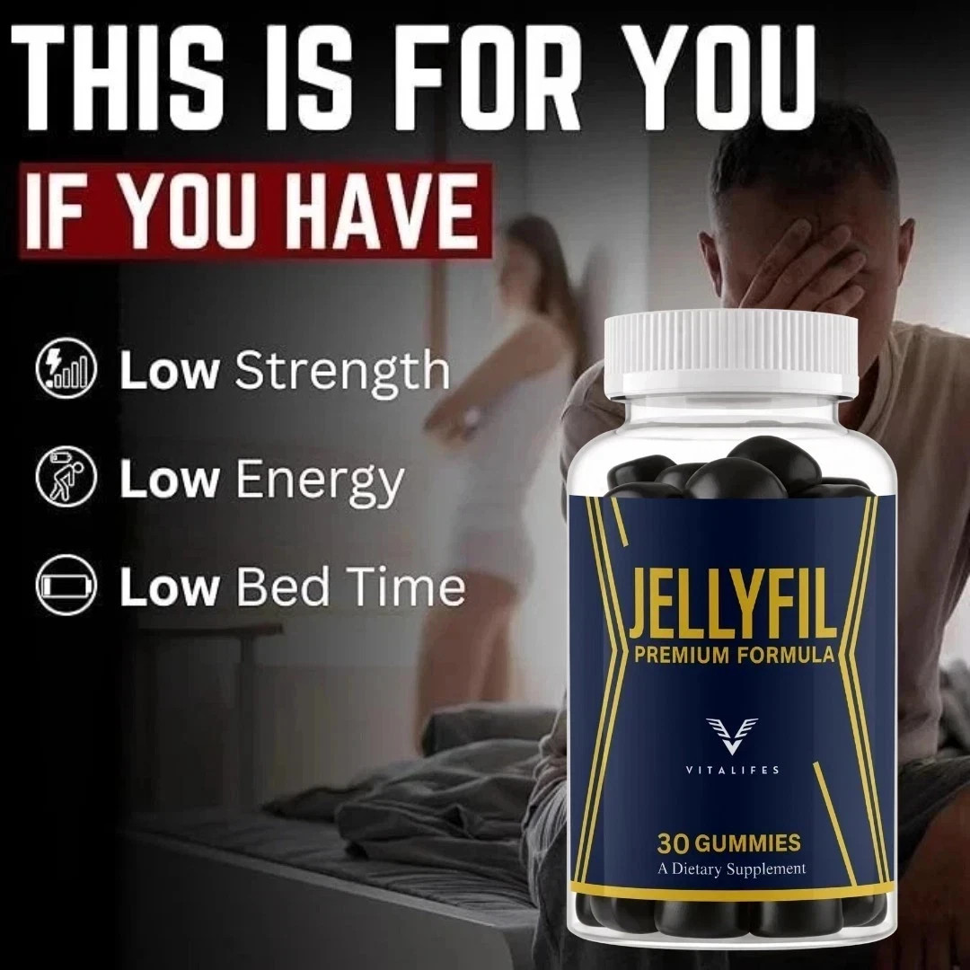 (5 Pack) Jellyfil Gummies Premium Formula , Jelly Fill for Daily Health 30 Gummy