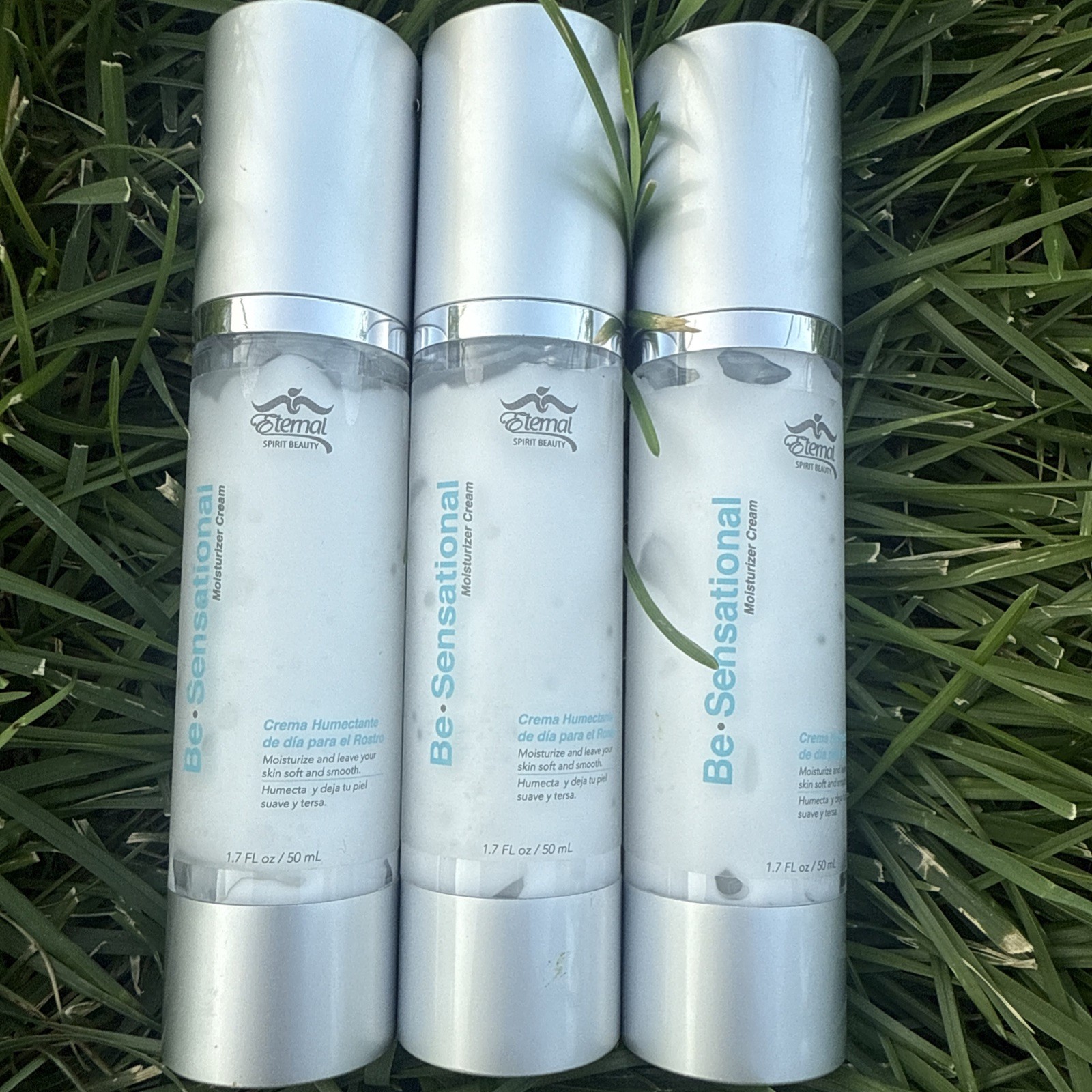 Eternal Spirit Beauty – Be Sensational – Moisturizer Cream lot 3 -1.7 Fl Oz