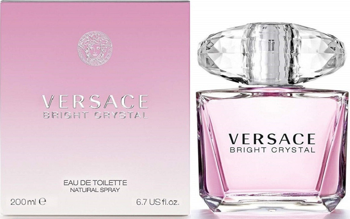 BRIGHT CRYSTAL BY VERSACE 6.7 OZ 200 ML EDT BRAND NEW SEALED BOX FREE SHIP