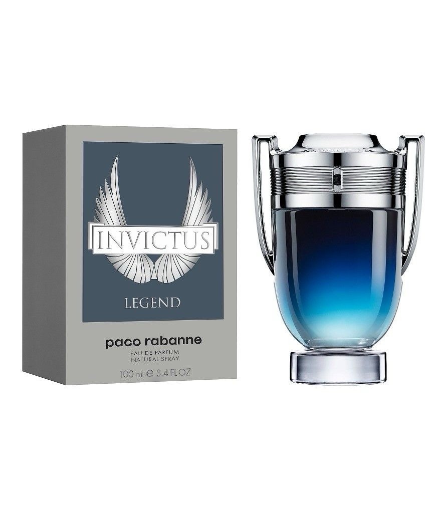 Invictus Legend by Paco Rabanne EDP 3.4 Fl. Oz. Men 100% Original 🇺🇸
