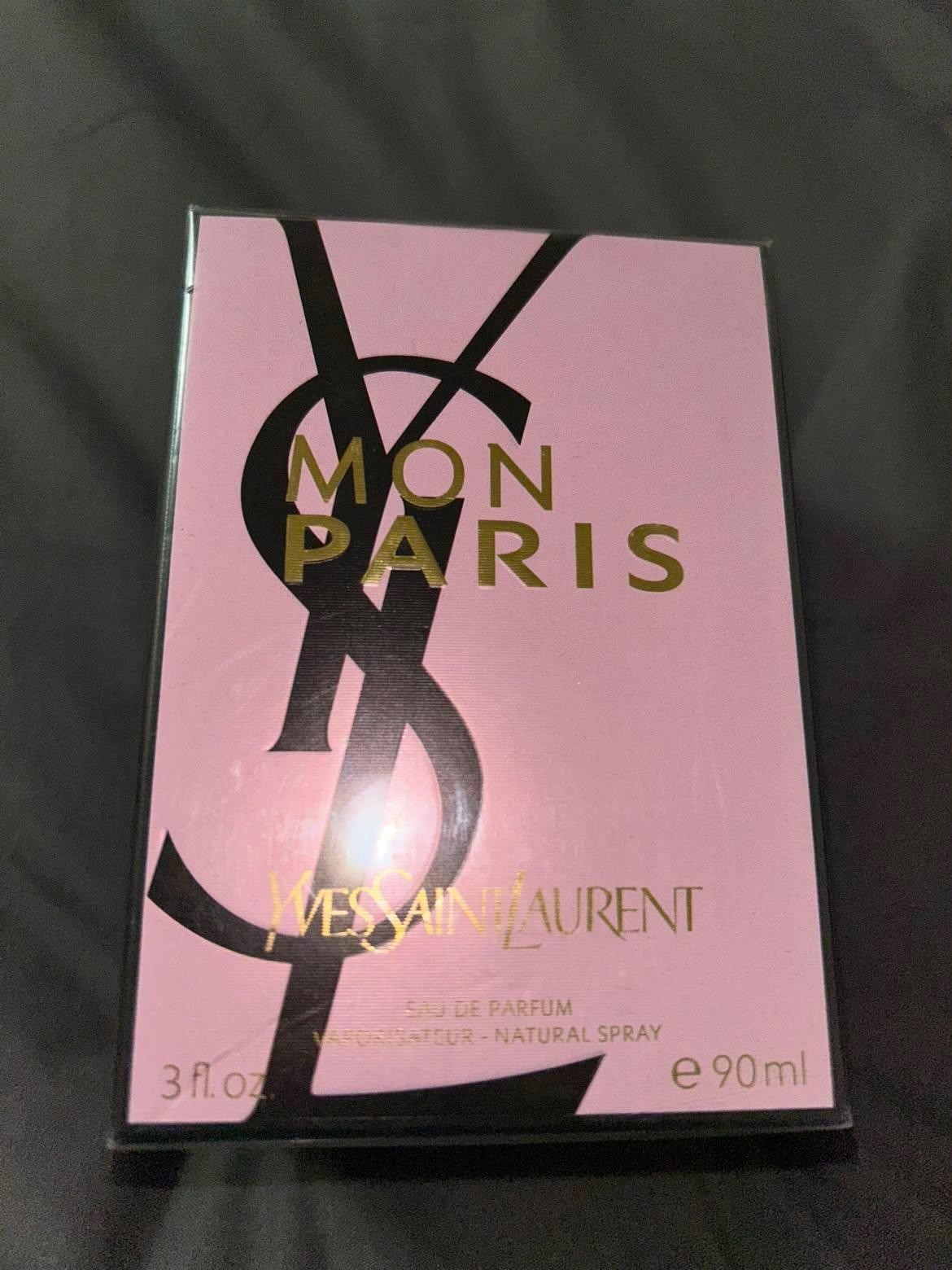 Ysl Saint Laurent Mon Paris Eau de Parfum Spray, Regular Size 3 fl oz
