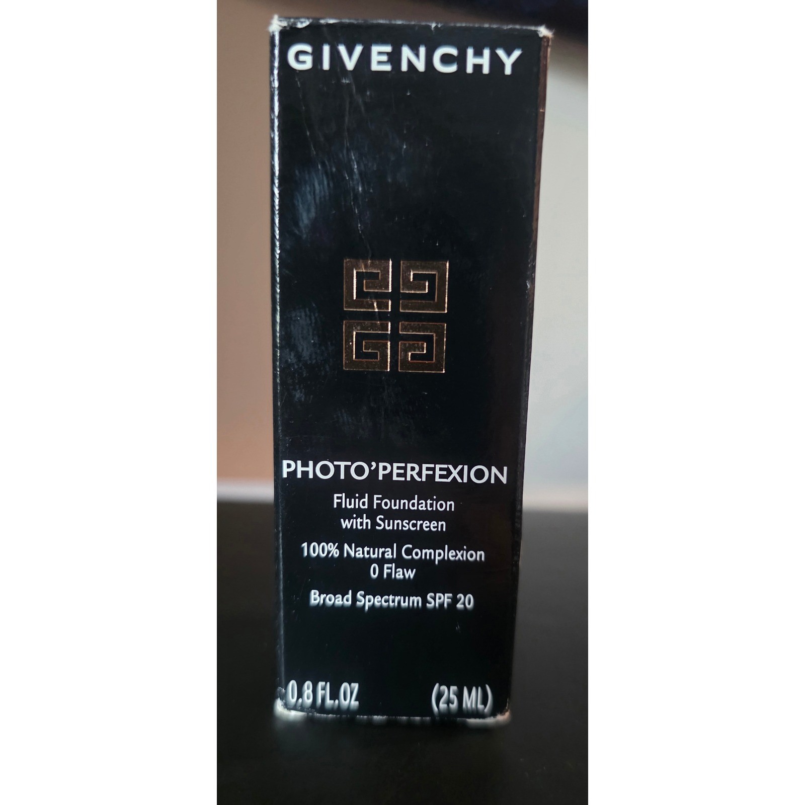 Givenchy Photo Perfexion Fluid Foundation SPF 20 Shade 106 Pecan 0.8oz 25ml New