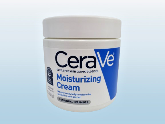 CERAVE MOISTURIZING CREAM FACE & BODY NORMAL TO DRY SKIN 16 OZ NWOB 3PC.