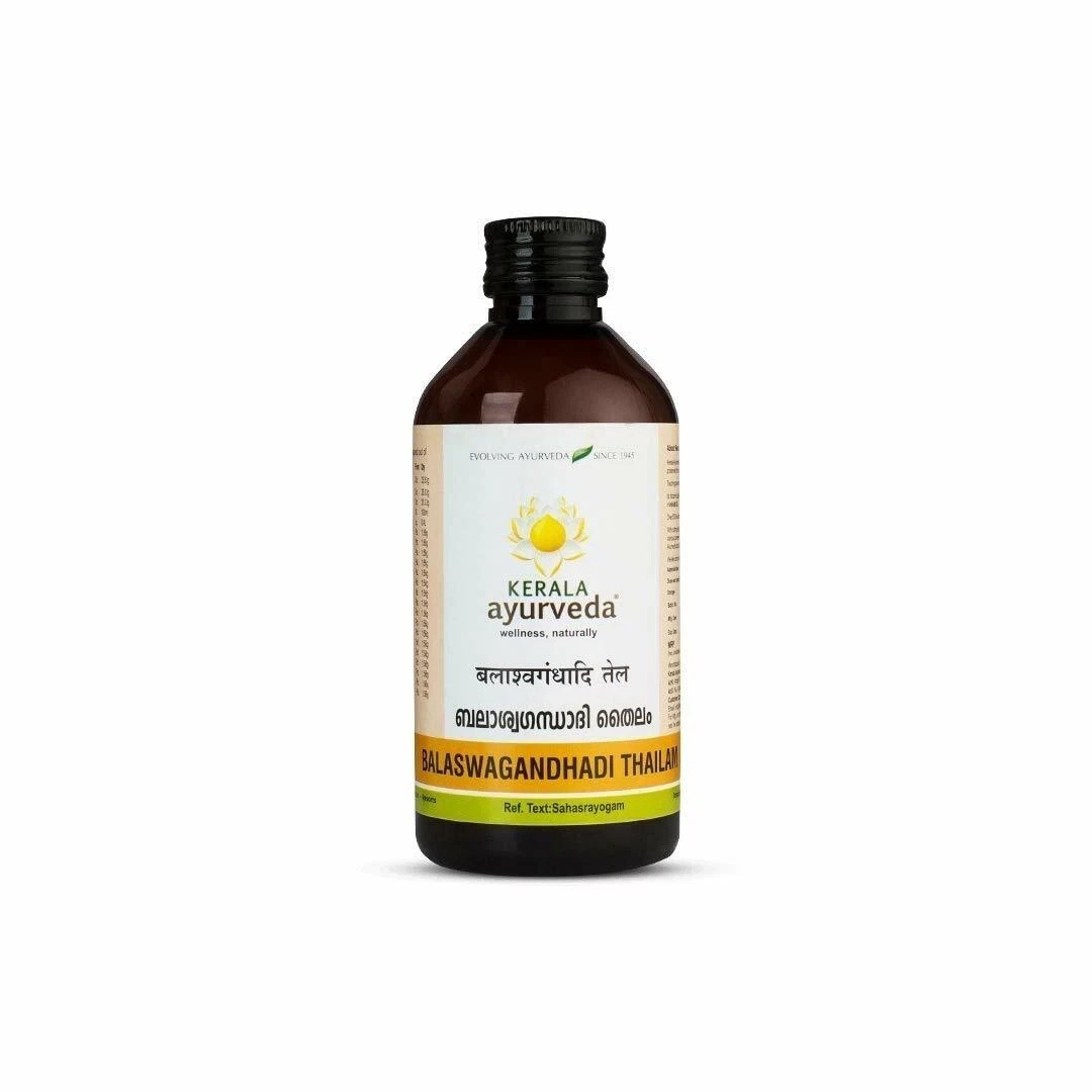 Kerala Ayurveda Balaswagandhadi Thailam 200ml Herbal Ayurvedic Oil for Body