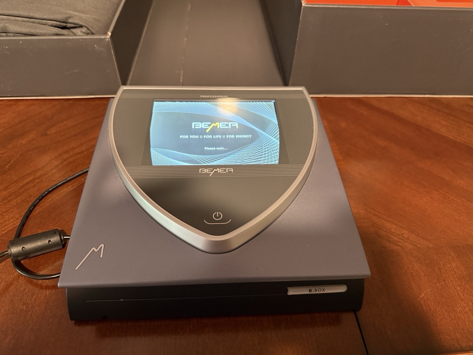 Bemer B.Box Professional Stimulation Device, Portable, Power Adapter, Bemer Mat