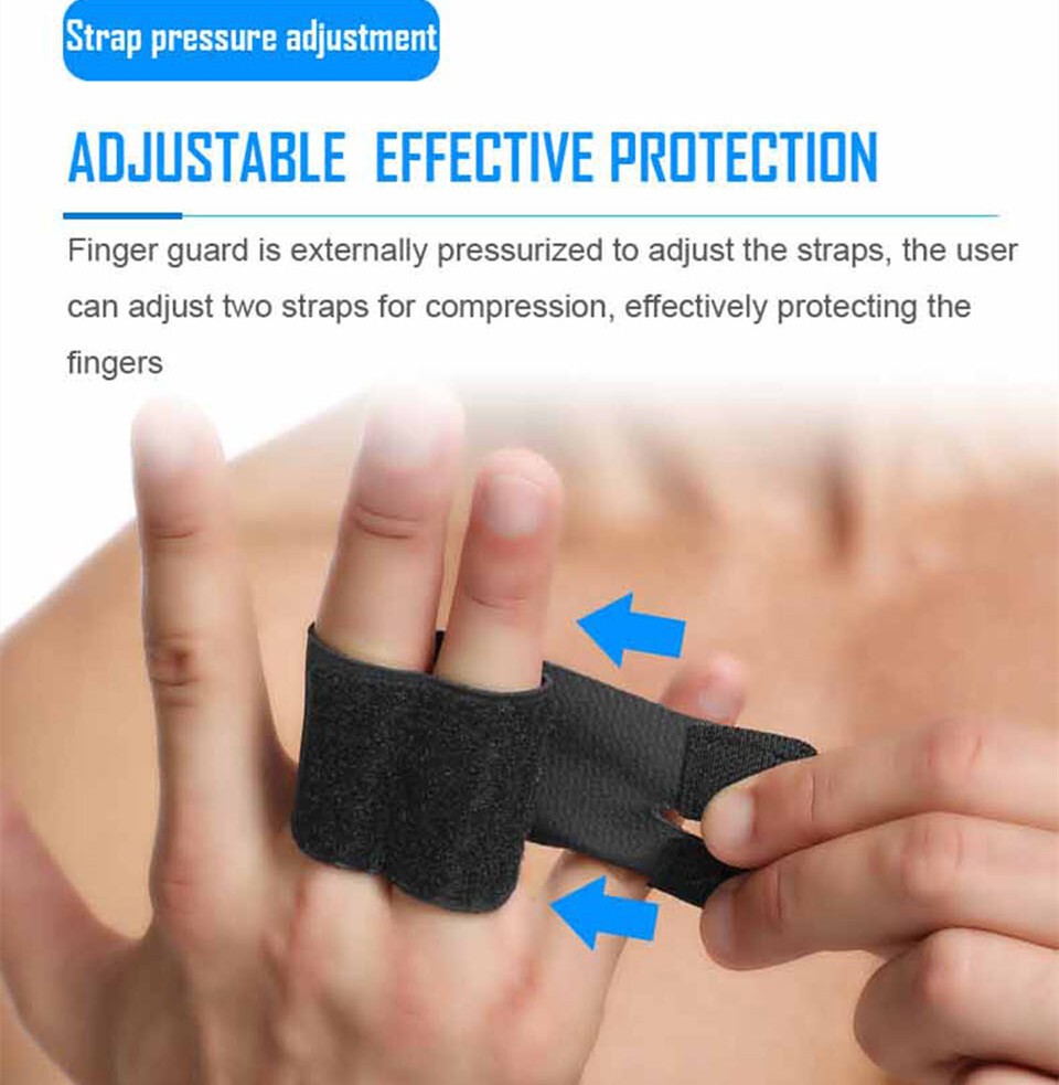 Finger Splint Support Brace Pain Relief Trigger Fixing Straightener Corrector