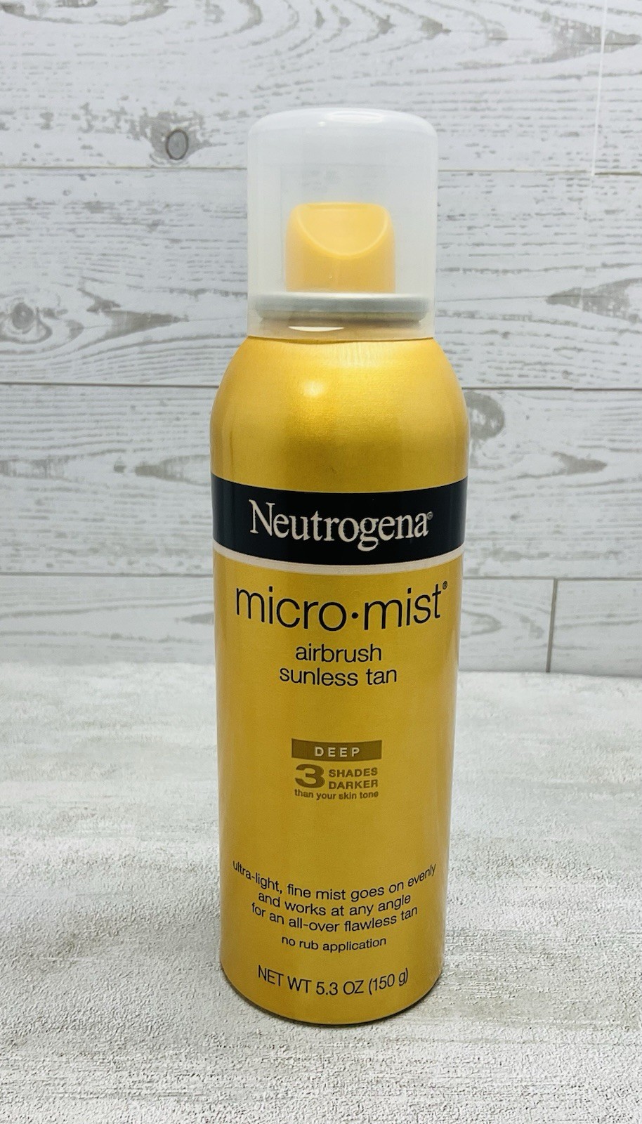 Neutrogena Micro Mist Airbrush Sunless Tan Spray 3 Deep Shades Darker 5.3 oz