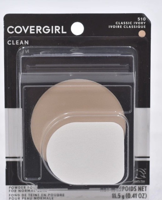 Covergirl Clean Powder Foundation For Noraml Skin 510 Classic Ivory 0.41oz